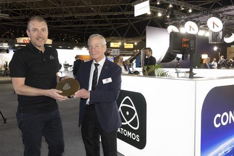 IBC2022 Judges’ Award for Stand Design Innovation was won by Atomos